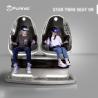 China Sheet Metal 2 Seats Flying Simulator 9d VR Egg wholesale