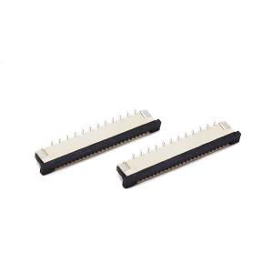 China Vertical do passo do conector 0.5/1mm da série FFC FPC do slider para equipamentos eletrônicos supplier