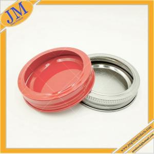 China 70mm mason jar use seal and ring lid or two--piece lid wholesale