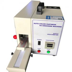 China ASTM F1319 9N Color Fastness Testing Equipment , Rubbing Fastness Tester For Cotton supplier