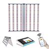 China ANDY フルスペクトル 8バー 4x4 800W LED 成長ライト 水素調節可能 SAMSUNG LM301H EVO LM281B トマトチリ花用 wholesale