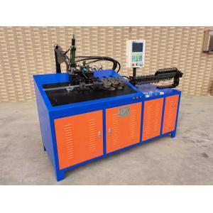 China Metal Wire Flat Iron Bending Machine Stainless Steel 50m/Min With Servo Motor supplier