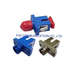 China Low Insertion Loss Fiber Optic Adapter / Ftth And Fttx Sc To St Adapter supplier