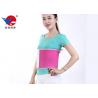 White And Pink Strong Thermal Insulation Function 0.2cm Waist Support Brace