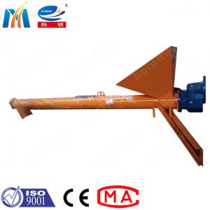 China Dry Cement Sand Feeding Screw Type Conveyor For Cement Foaming Plant supplier