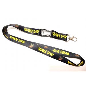 China Dye sublimation print lanyard , Sublimation lanyard , heat-transfer print  ribbon  Custom Nylon Screen Printed Lanyards supplier