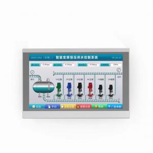 China 10Inch TFT LCD Person Machine Interface RS232 RS485 64MB RAM Modbus supplier