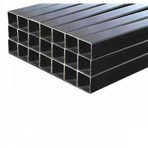 High Quality Factory Black Square Pipe Iron Rectangular Tube Welded Galvanized Square Steel Pipes
