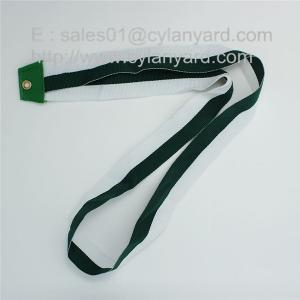 Stripe polyester lanyard to medal, sports medal lace ribbon