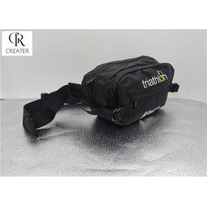 OEM Mens Sport Waist Belt Bag , Waterproof Running Waist Bag With Adjustable Webbing