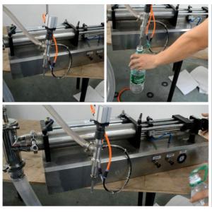 Energy Saving Semi Automatic Bottling Machine / Semi Automatic Bottle Filler