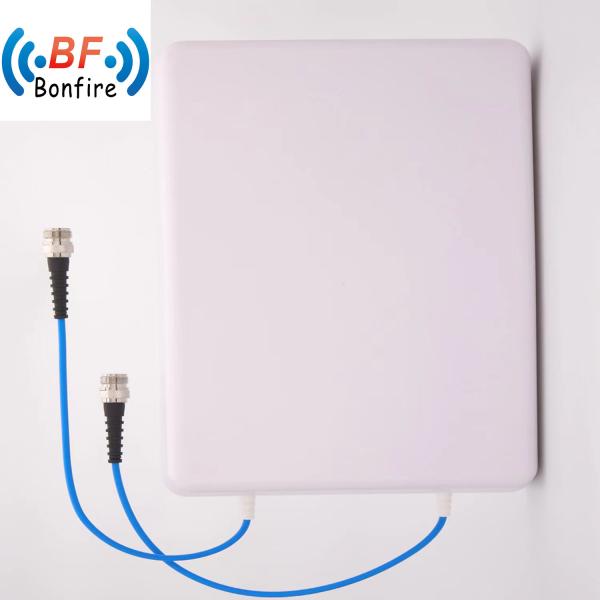 4.3-10-F X2 Connector Type MIMO Directional Panel Antenna for Indoor Usage 698-4000MHz