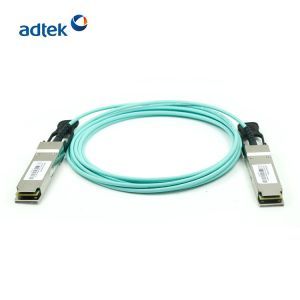 China 1M OM3繊維10G SFP+の活動的な光ケーブルAOCの低い電力の消費のライト級選手 supplier