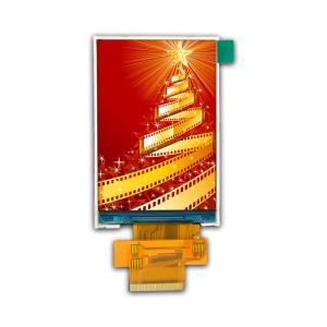 China 16 18 Bit MCU SPI módulo de pantalla LCD 300 cd/m2 ROHS 3,5 pulgadas supplier
