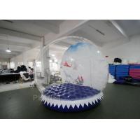 China Shopping Mall Life Size Snow Globe 0.8mm Clear PVC Material For Live Show on sale