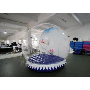 China Shopping Mall Life Size Snow Globe 0.8mm Clear PVC Material For Live Show supplier