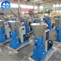 China Plc Control 3 Phase Standard 200kg/H 300kg/H Flat Die Pellet Mill on sale