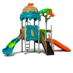 ODM Outdoor Playground Kids Games Playhouse Plastic Water Slide