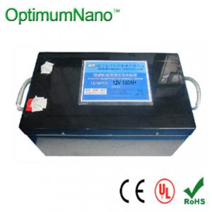 China CC / CV GPRS LED Lithium Battery , 12 Volt Storage SLA Batteries supplier