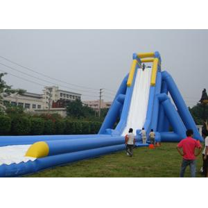 China Amazing Single Lane Jungle Blow Up Slip And Slide For Adults In Playing Center supplier