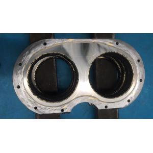 260 230 200 Sany Zoomlion PM XG Pumper Concrete Glasses Plate And Pump Wear Ring With 8mm Double Alloy
