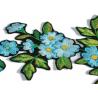 China Iron On Flower Embroidered Applique Patches For Vintage Clothing Decoration wholesale