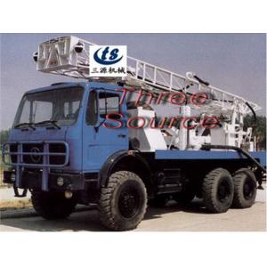 China Truck mounted drilling rig in desert TST-150 supplier