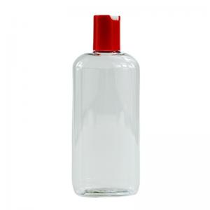 China Industrial Cosmetic Bottle 500ml Pet Plastic with Disc Cap and Customized Color supplier