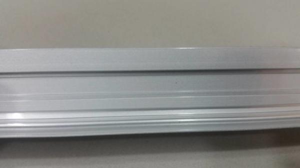 LED Bar Aluminium Extrusion Profiles Sand Basted & Electro Depositioned Gloss