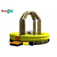 China Inflatable Ball Game Commercia Inflatable Wrecking Ball Game / Inflatable Demolition Game on sale