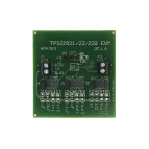 TPS22922BEVM Embedded Solutions Power Distribution Switch 2A Load Switch Evaluation Module