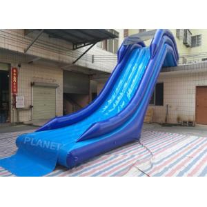 Commercial 0.9mm PVC Tarpaulin Inflatable Water Slides