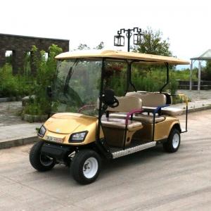 China 6 Persons 4000w Electric Golf Carts 6V 180AH X 8 Maintenance Free Off Road Golf Carts supplier