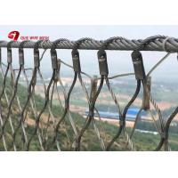 China 316l Zoo 7 X 7 Stainless Steel Wire Rope Mesh Flexible on sale