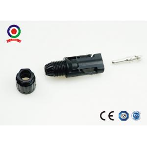 China Black Solar Panel Connectors For Outdoor Harsh Environments CE Approved supplier