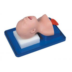 Lifelike PVC CPR Training Manikins , Nursing Neonatal Intubation Trainer ISO Approved