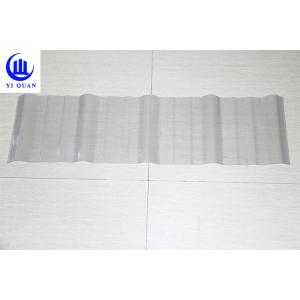 China Plastic Transparent Tiles Clear Polycarbonate Roofing Greenhouse Tiles supplier