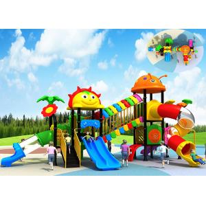 Multifunctional Plastic Slide For Playhouse Jungle Themed European Standard