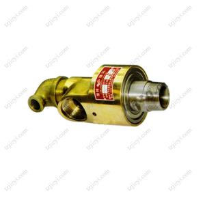 China High quality brass shell high speed rotary joint for cooling water, hydraulic oil, air supplier