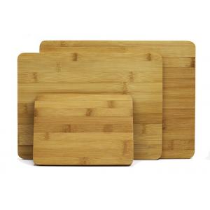 Natural Bamboo 100% Premium Organic Cutting & Serving Board Set bamboo cutting board set