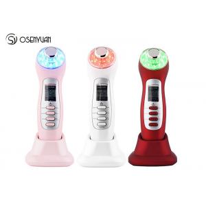 China Healthy Home Beauty Machine , 7IN1 Ultrasonic Face Cleaner Deep Pore Cleaning supplier