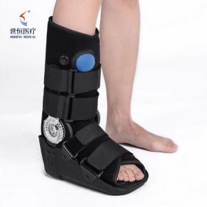 China Foot ankle brace in grey/black color ankle support brace automatic  adjustable supplier