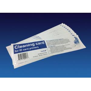 China Card Reader Magicard Enduro Cleaning Kit , Blue T Shape Magicard Cleaning Card supplier