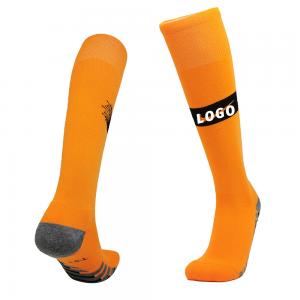 China Youth Soccer Grip Socks Polyester Fibers Moisture Non Slip Football Socks supplier