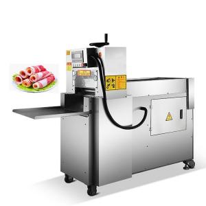 China Fully automatic 304 stainless steel electric industrial frozen meat cutter supplier