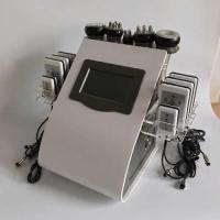 China rf probe Touch Screen Laser Lipo Cavitation Machine Frequency 5MHz 100KPA Pressure on sale