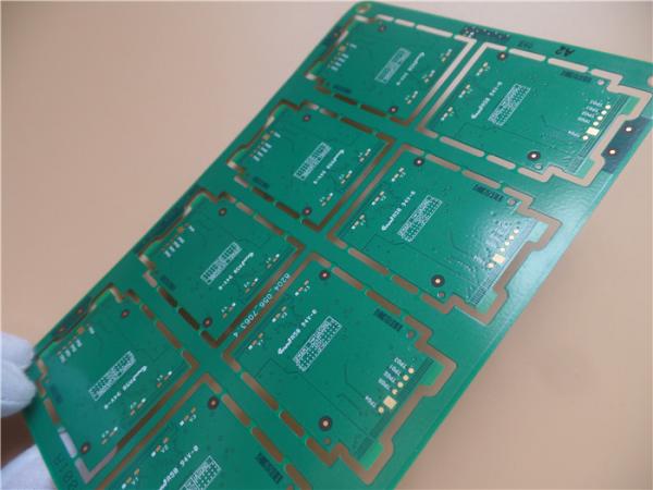 4 Layer 0.4mm FR4 Thin PCB Board With Immersion Gold For Data Acquisition