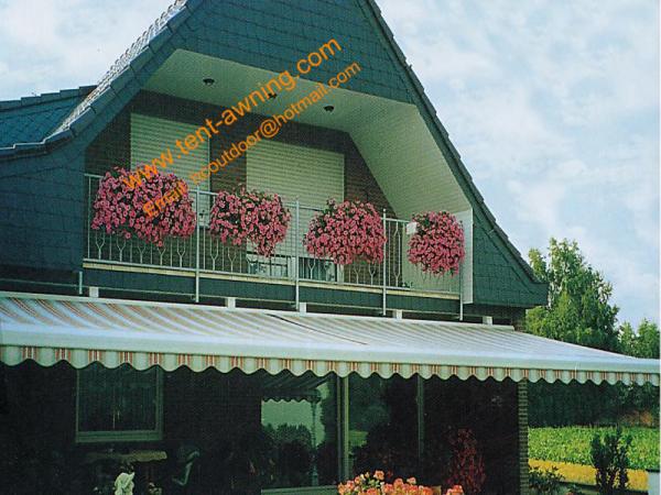 Patio Balcony Motorized Remote Control Automatic Retractable Electric Awning