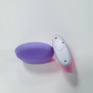 OEM Waterproof Electric Silicone Facial Cleansing Brush Skin Friendly