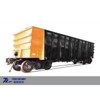 China 80 Tons Load Ores /  Coal Rail Open Wagon 1435 Mm Stainless Steel on sale